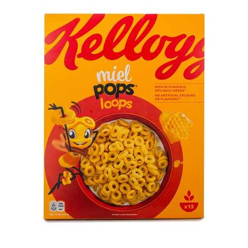 Готовый завтрак Kellogg's колечки медовые 400г Франция в ЭССЕН