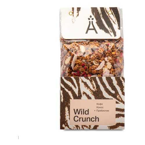 Гранола хрустящая Wild Crunch, «Кокос и Кофе» от Елены Наумовой, 260 г, Москва в ЭССЕН