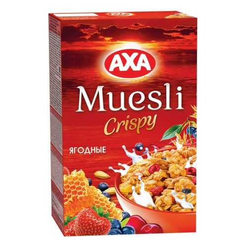 Мюсли crispy AXA ягодные 270 г в ЭССЕН