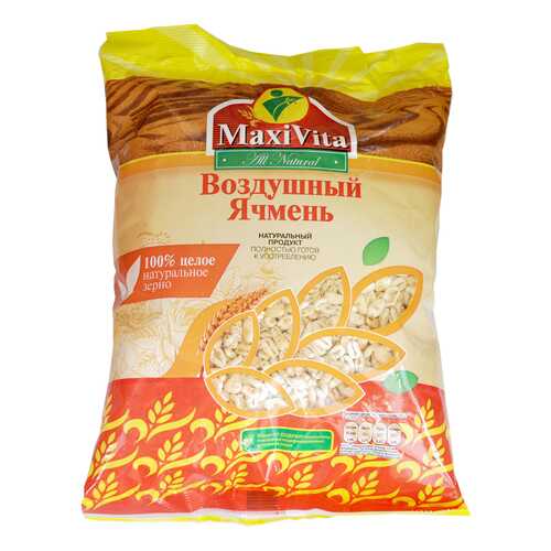 Воздушные зёрна ячменя MaxiVita 125г 4 штуки в упаковке в ЭССЕН