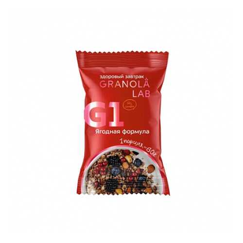 Завтрак готовый гранола Ягодная формула Granola.Lab 60 г в ЭССЕН