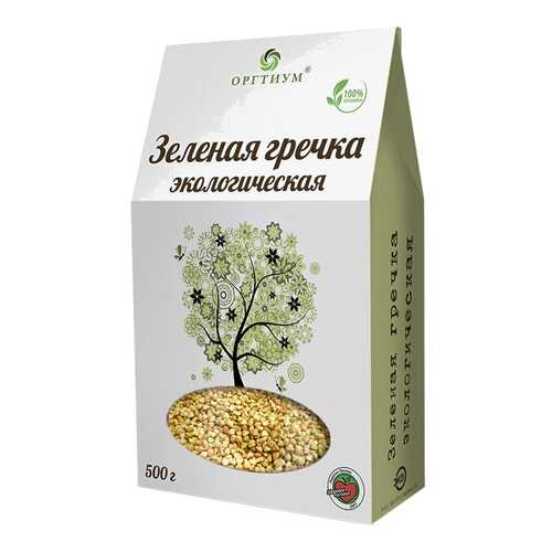 Гречка Оргтиум зеленая экологическая 500 г в ЭССЕН