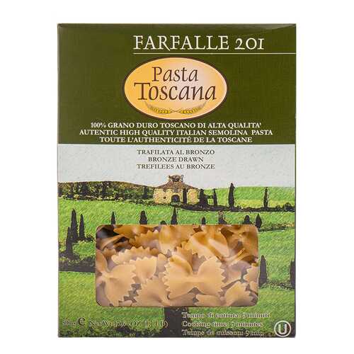 Макаронные изделия Pasta Toscana фарфалли био 500 г в ЭССЕН