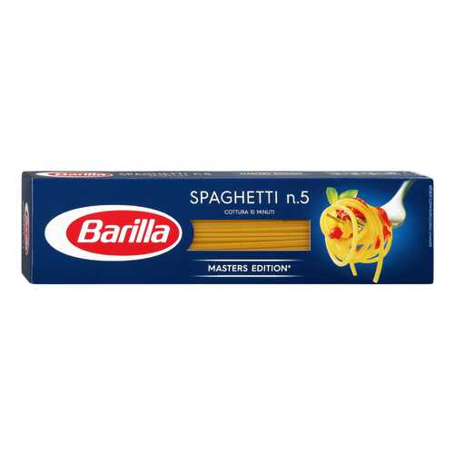 Макароны Barilla Spaghetti n.5 высший сорт 450 г в ЭССЕН