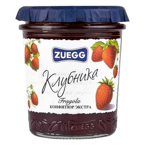 Конфитюр экстра Zuegg клубника 320 г в ЭССЕН