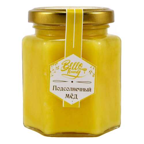 Мед подсолнечный BelloHoney 300 г в ЭССЕН