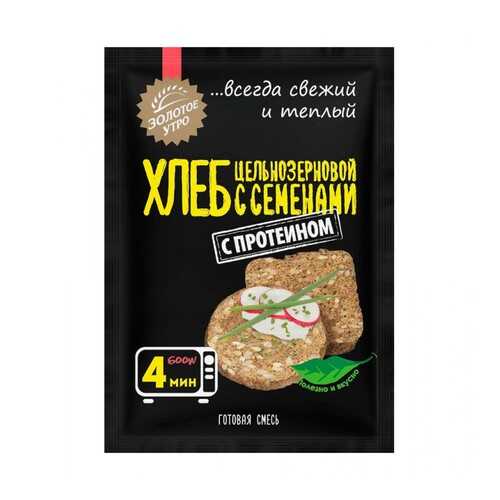 Хлеб в микроволновке цельнозерновой с семенами с протеином за 4 минуты С.Пудовъ в ЭССЕН