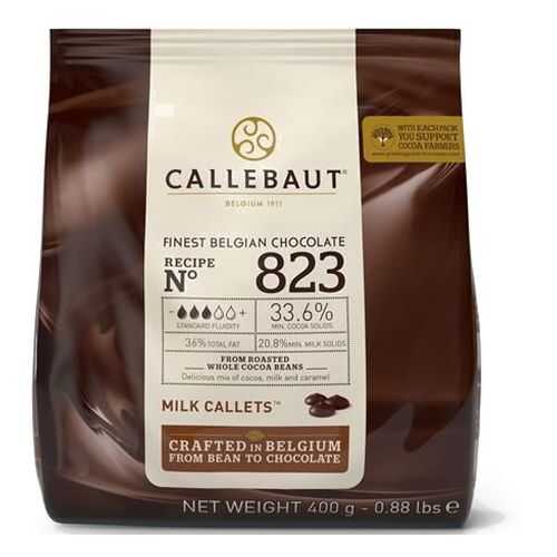 Шоколад молочный Callebaut 33.6% какао 0.4 кг в ЭССЕН