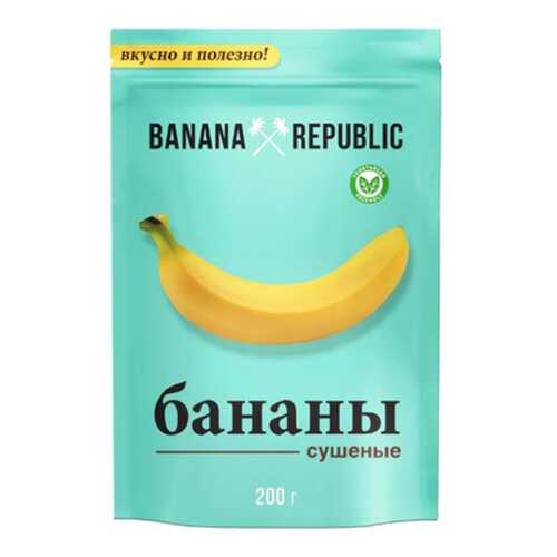 Бананы Banana Republic сушеные 200 г в ЭССЕН