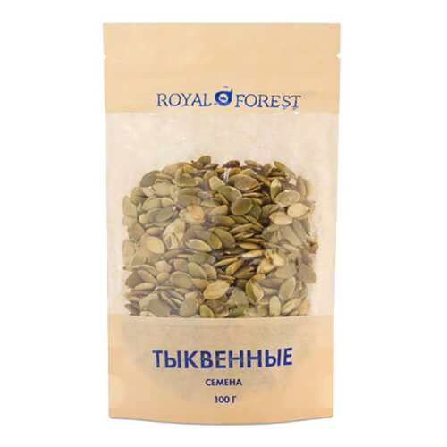 Семечки тыквенные Royal Forest очищенные 100 г в ЭССЕН