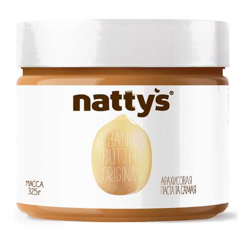 Арахисовая паста Nattys Original 325 г в ЭССЕН