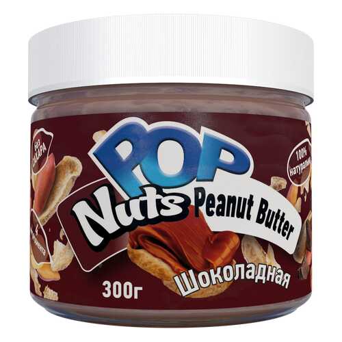 Арахисовая паста POP Nuts Peanut Butter Шоколадная, 300 г в ЭССЕН