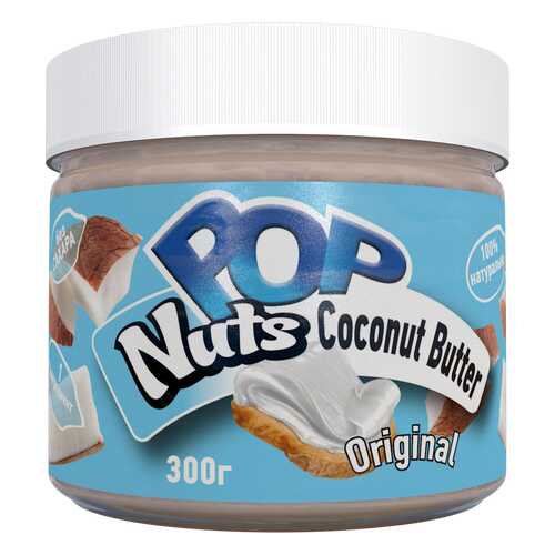 Кокосовая паста POP Nuts Coconut Butter Original Натуральная, 300 г в ЭССЕН