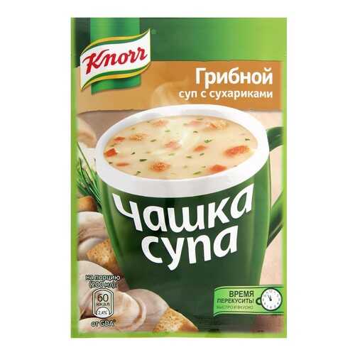 Суп Knorr чашка грибной с сухариками сухая смесь 15.5 г в ЭССЕН