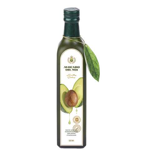 Масло авокадо Avocado oiL №1 гипоаллергенное рафинированное 500 мл в ЭССЕН