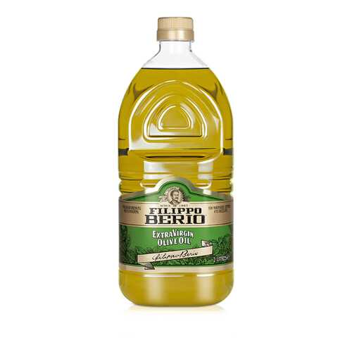 Масло Filippo Berio Extra virgin оливковое нерафинированное 2 л в ЭССЕН