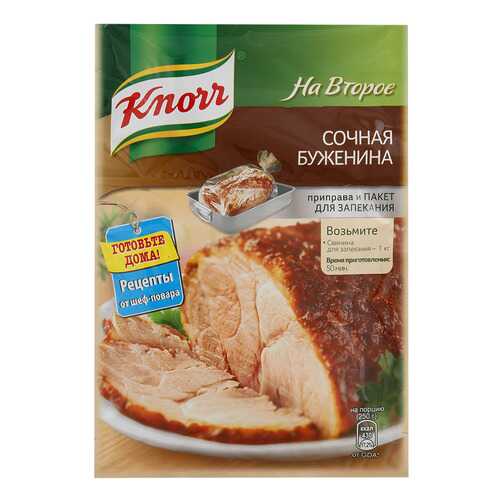 Смесь Knorr на второе сочная буженина с пакетиком для запекания 30 г в ЭССЕН