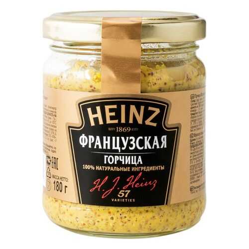 Горчица Heinz французская 180 г в ЭССЕН