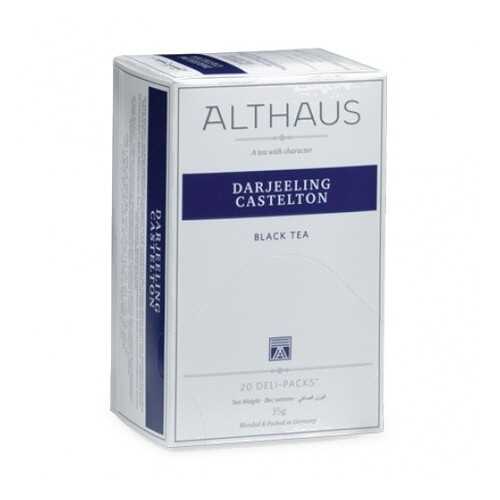 Чай Althaus Darjeeling Castelton Deli Pack 20*1.75 г в ЭССЕН