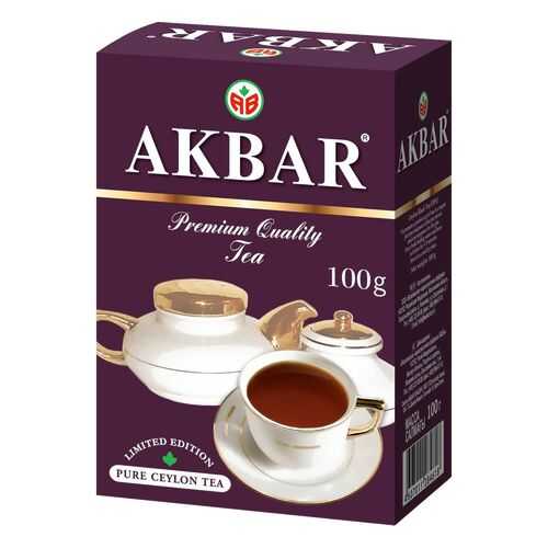 Чай черный Akbar 100 г в ЭССЕН