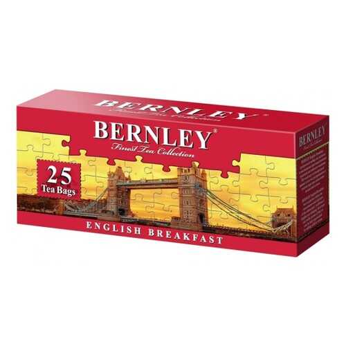 Чай черный Bernley english premium 25 пакетиков в ЭССЕН