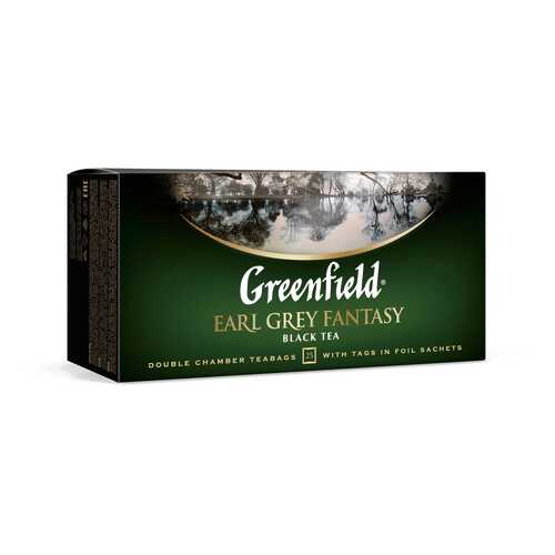 Чай черный Greenfield Earl Grey Fantasy 25 пакетиков в ЭССЕН