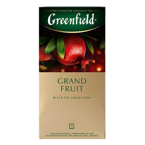 Чай черный Greenfield Grand Fruit 25 пакетиков в ЭССЕН