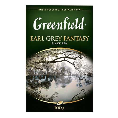 Чай черный листовой Greenfield Earl Grey Fantasy 100 г в ЭССЕН