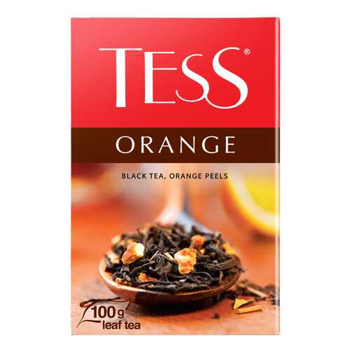 Чай черный листовой Tess Orange 100 г в ЭССЕН