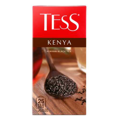 Чай черный Tess Kenya 25 пакетиков в ЭССЕН