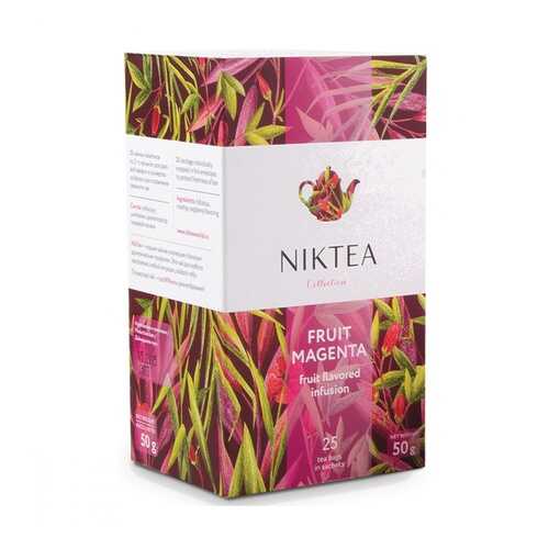 Чай Niktea Fruit Magenta травяной 25 пакетиков в ЭССЕН