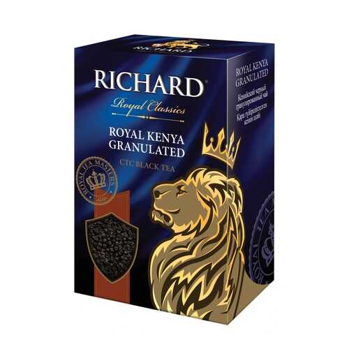 Чай Richard Royal Kenya Granulated черный ганулированный 90 г в ЭССЕН