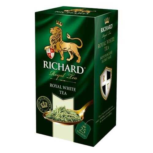 Чай Richard Royal White Tea белый 25 пакетиков в ЭССЕН