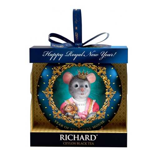 Чай Richard Year of the royal mouse черный листовой 20 г в ЭССЕН