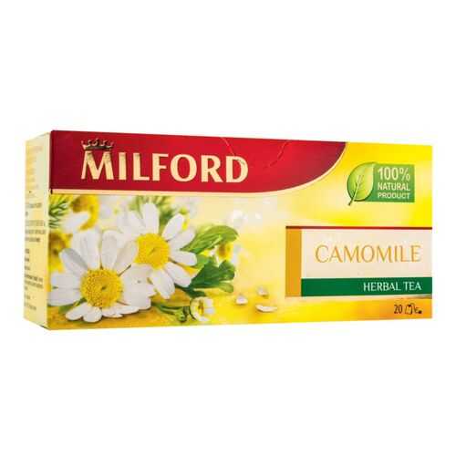 Чай травяной Milford camomile 20 пакетиков в ЭССЕН