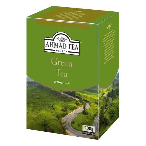 Чай зеленый Ahmad Tea 200 г в ЭССЕН