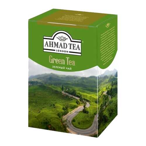 Чай зеленый Ahmad Tea листовой 100 г в ЭССЕН