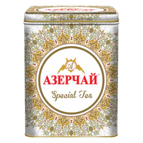 Чай зеленый Азерчай листовой special с белым узором 200 г в ЭССЕН