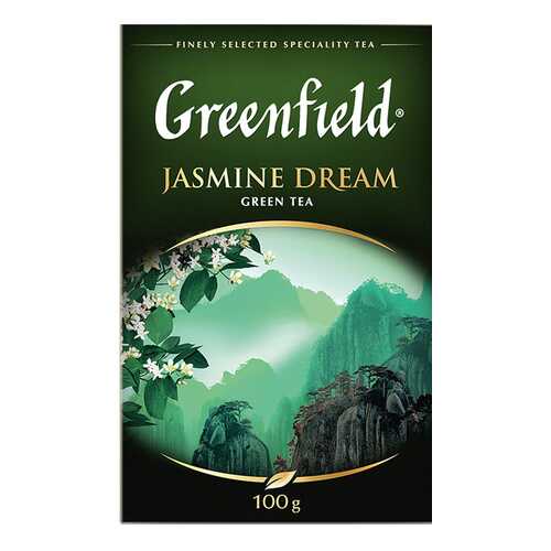 Чай зеленый листовой Greenfield Jasmine Dream 100 г в ЭССЕН