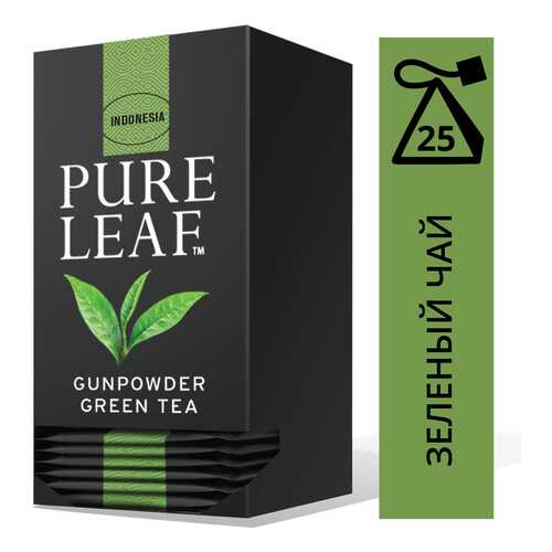 Чай зеленый Pure Leaf Gunpowder 25 пакетиков в ЭССЕН