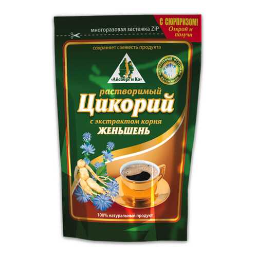 Цикорий Айсберг и Ко с экстрактом корня женьшень м/у 100 г в ЭССЕН