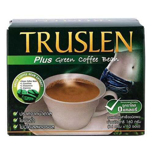 Напиток кофейный Truslen plus green coffee bean растворимый 210 г в ЭССЕН