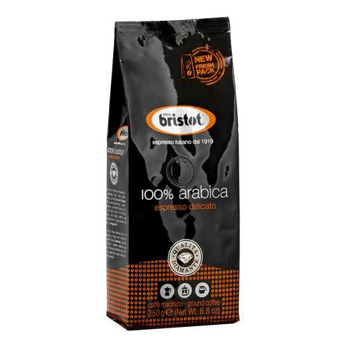 Кофе Bristot Espresso Delicato молотый 250 г в ЭССЕН