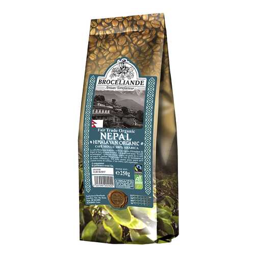 Кофе Broceliande Nepal organic молотый 250 г в ЭССЕН