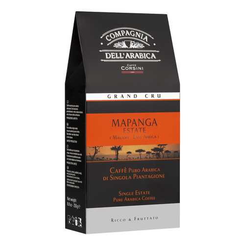 Кофе Compagnia Dell'Arabica Mapanga Estate молотый 250 г в ЭССЕН