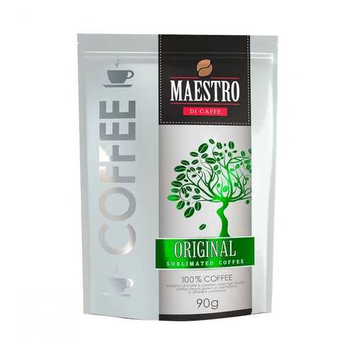 Кофе Maestro Di Caffe Original растворимый 90 г в ЭССЕН