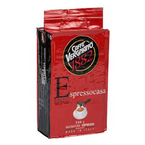 Кофе молотый Caffe Vergnano еspressocasa 250 г в ЭССЕН