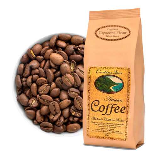 Кофе молотый Caribbean Spice Artisan Kosher Coffee Cappucino Grind капучино 250 г в ЭССЕН