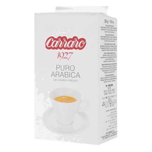 Кофе молотый Carraro arabica 250 г в ЭССЕН