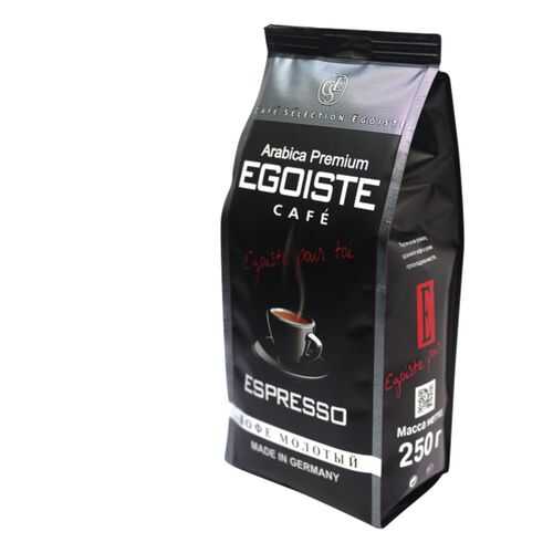 Кофе молотый Egoiste espresso 250 г в ЭССЕН